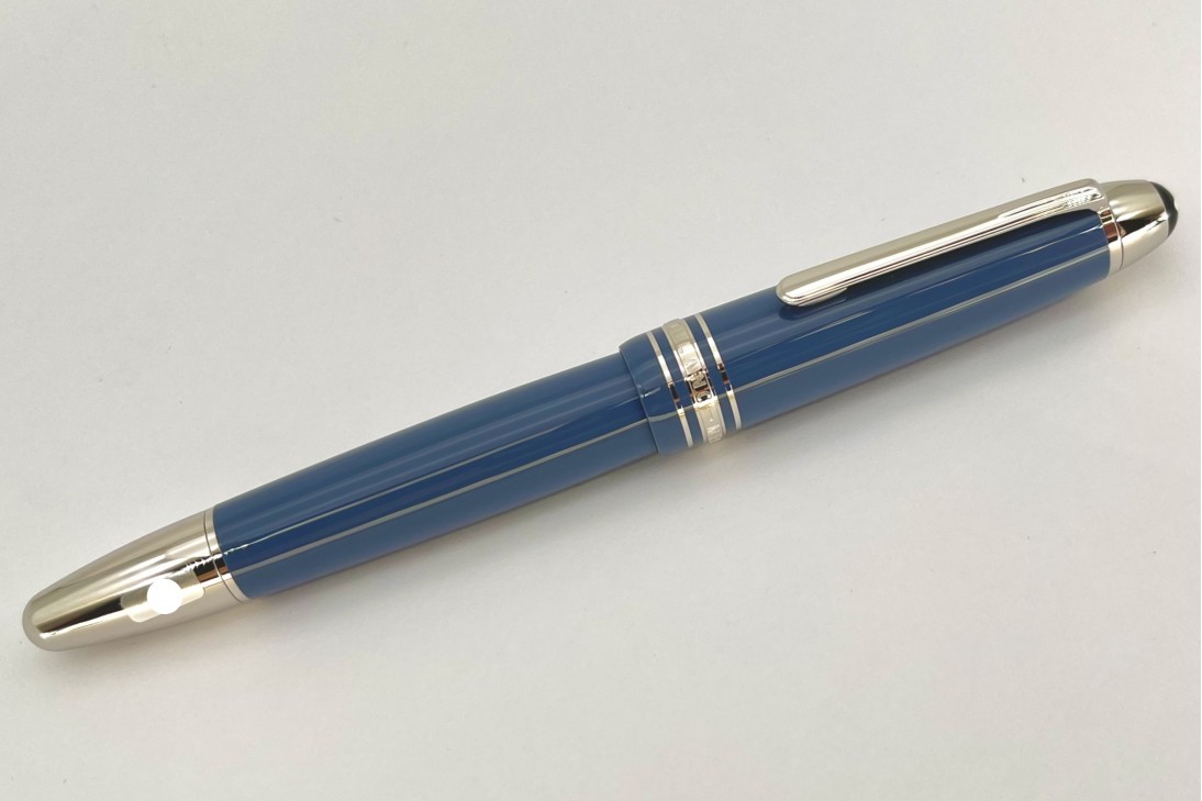 Montblanc MB129392 Meisterstuck 146 Glacier LeGrand Blue Fountain Pen