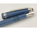 Montblanc MB129392 Meisterstuck 146 Glacier LeGrand Blue Fountain Pen
