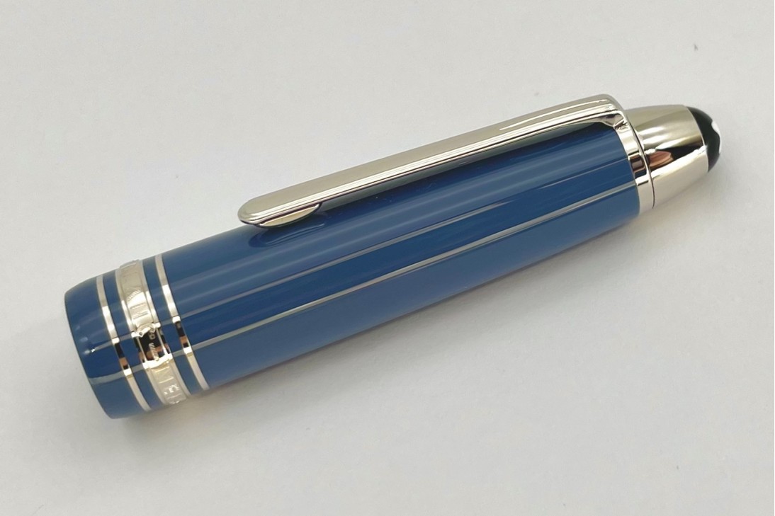 Montblanc MB129392 Meisterstuck 146 Glacier LeGrand Blue Fountain Pen