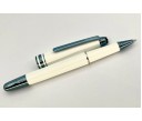 Montblanc MB129400 Meisterstuck 163 Glacier Classique White Roller Pen