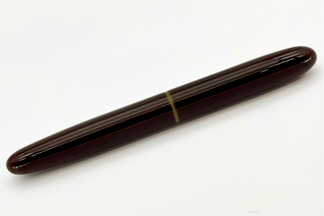 Nakaya D-17mm Cigar Long Heki-Tamenuri Fountain Pen