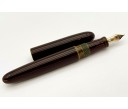 Nakaya D-17mm Cigar Long Heki-Tamenuri Fountain Pen
