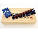 Nakaya Tsumugi Piccolo Cigar Hanabishi (Aka-Tamenuri) Fountain Pen