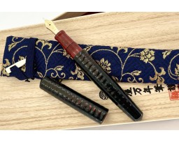 Nakaya Piccolo Long Cigar Jidai Nuri An Era Painting Fountain Pen