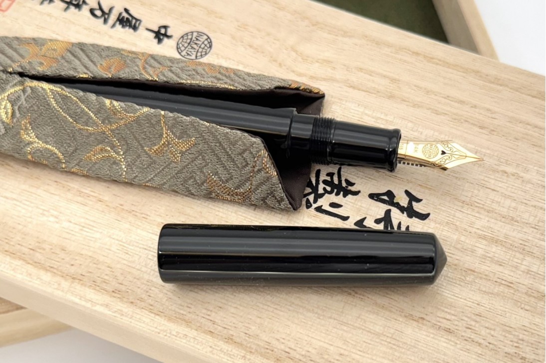 Nakaya Piccolo Long Cigar Kuro-Roiro Fountain Pen