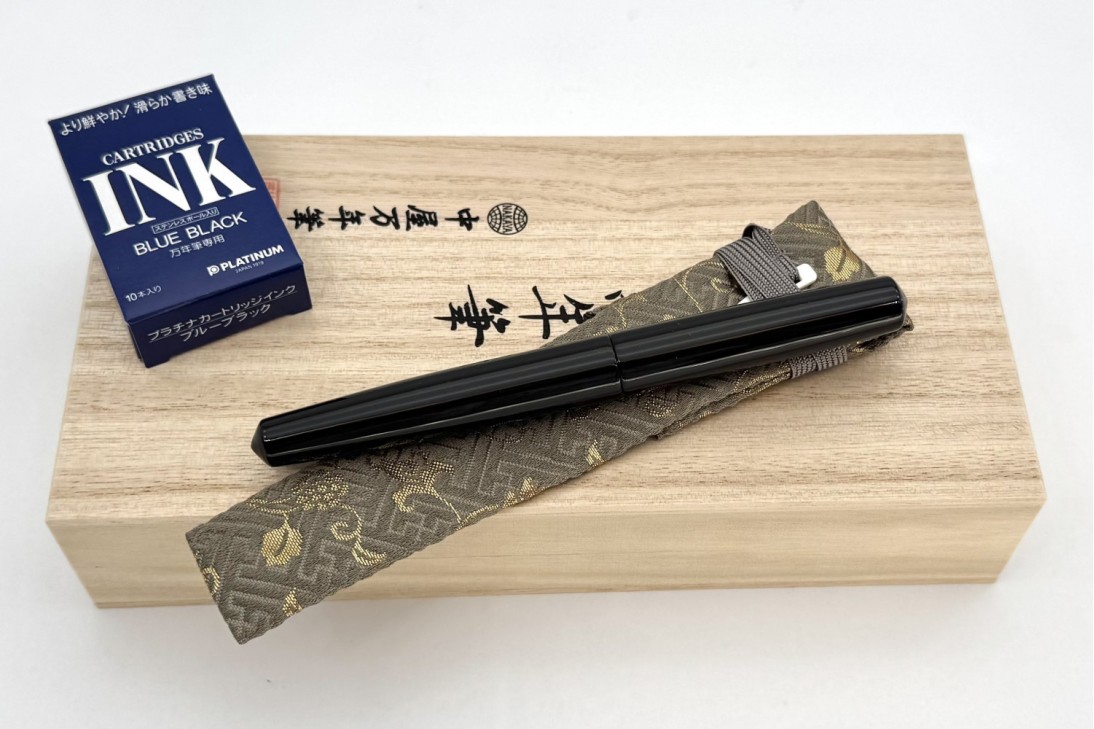 Nakaya Piccolo Long Cigar Kuro-Roiro Fountain Pen
