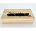 Nakaya Piccolo Long Cigar Maki-e Butterfly Kuro-Roiro Fountain Pen