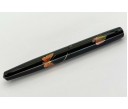 Nakaya Piccolo Long Cigar Maki-e Butterfly Kuro-Roiro Fountain Pen