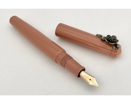 Nakaya Limited Edition Piccolo Long Writer Toki-iro Fountain Pen with Plum Stopper