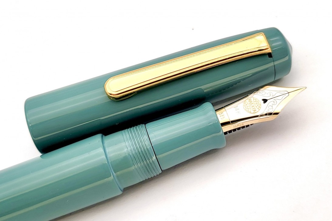 Nakaya Piccolo Long Writer Ama-iro (Sky Blue) Fountain Pen