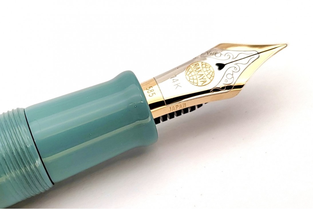 Nakaya Piccolo Long Writer Ama-iro (Sky Blue) Fountain Pen
