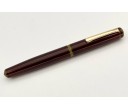 Nakaya Piccolo Long Writer Heki-Tamenuri with 6 Black paws and Nashiji on Grip Section Fountain Pen