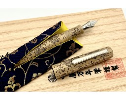 Nakaya Piccolo Long Writer Housoge (Black Lines 2) Fountain Pen