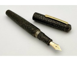 Nakaya Piccolo Long Writer Ishime Kanshitsu in Silver Finish Fountain Pen