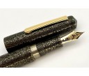 Nakaya Piccolo Long Writer Ishime Kanshitsu in Silver Finish Fountain Pen