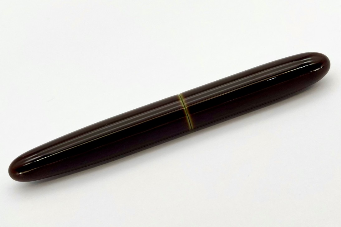 Nakaya D-17mm Cigar Portable Heki-Tamenuri Fountain Pen