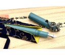 Nakaya Portable Writer Ama-Iro Fountain Pen with Dragon and Jewel Stopper