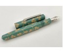 Nakaya Piccolo Long Writer Clover Arabesque (Motif in Shiro) Fountain Pen