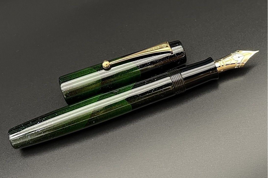 Namiki Aya Tokiwa Evergreen Fountain Pen
