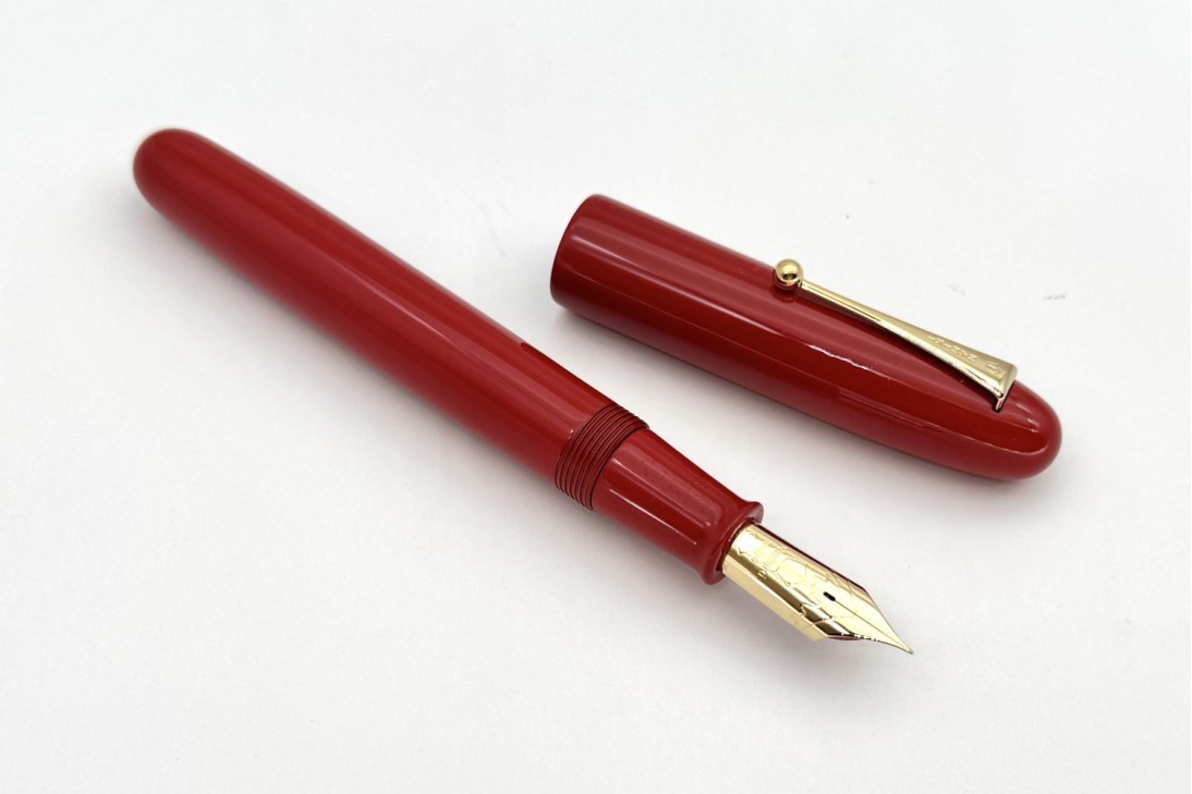 Namiki Emperor Size Red Urushi Fountain Pen