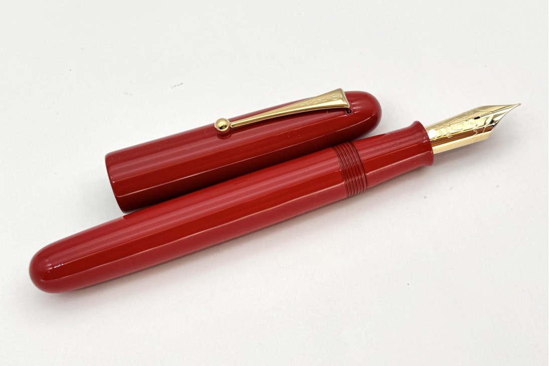 Namiki Emperor Size Red Urushi Fountain Pen