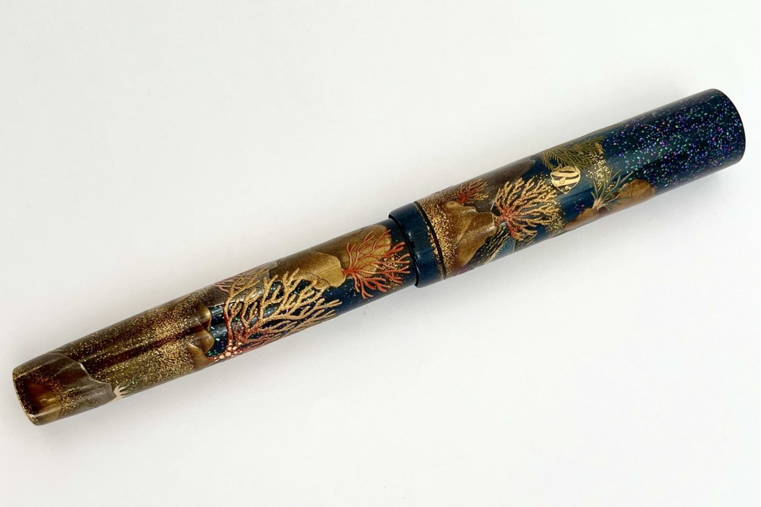 Namiki Limited Edition 2021 Emperor Coral Maki-e Fountain Pen