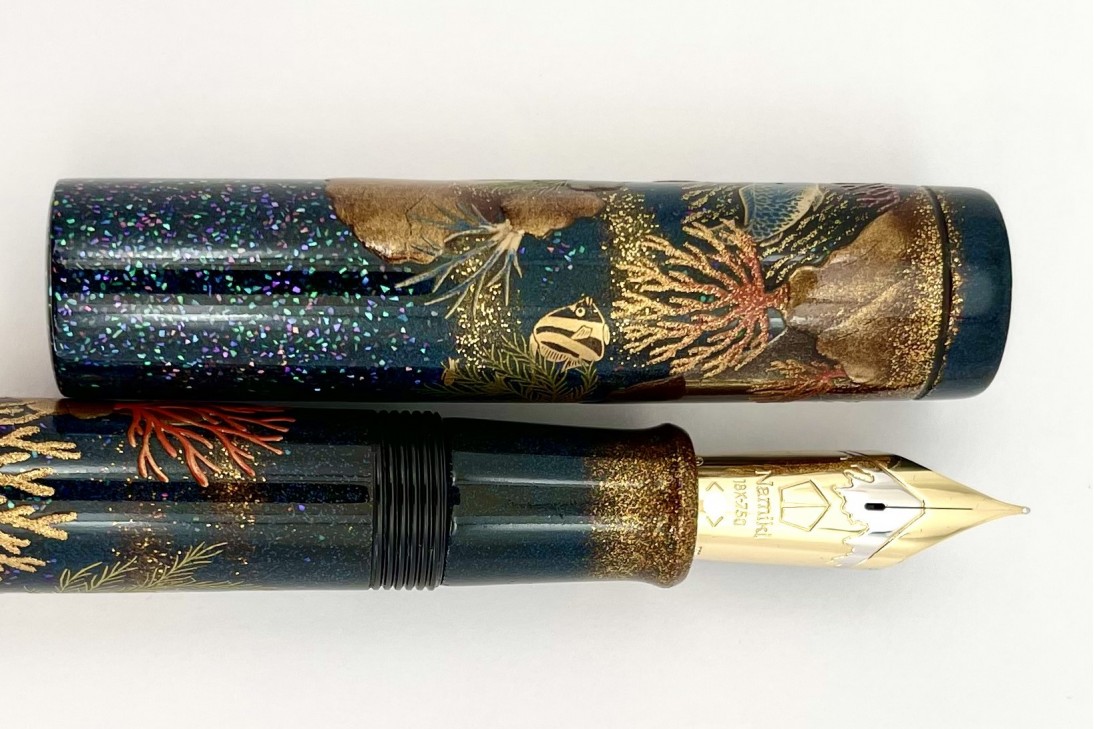 Namiki Limited Edition 2021 Emperor Coral Maki-e Fountain Pen