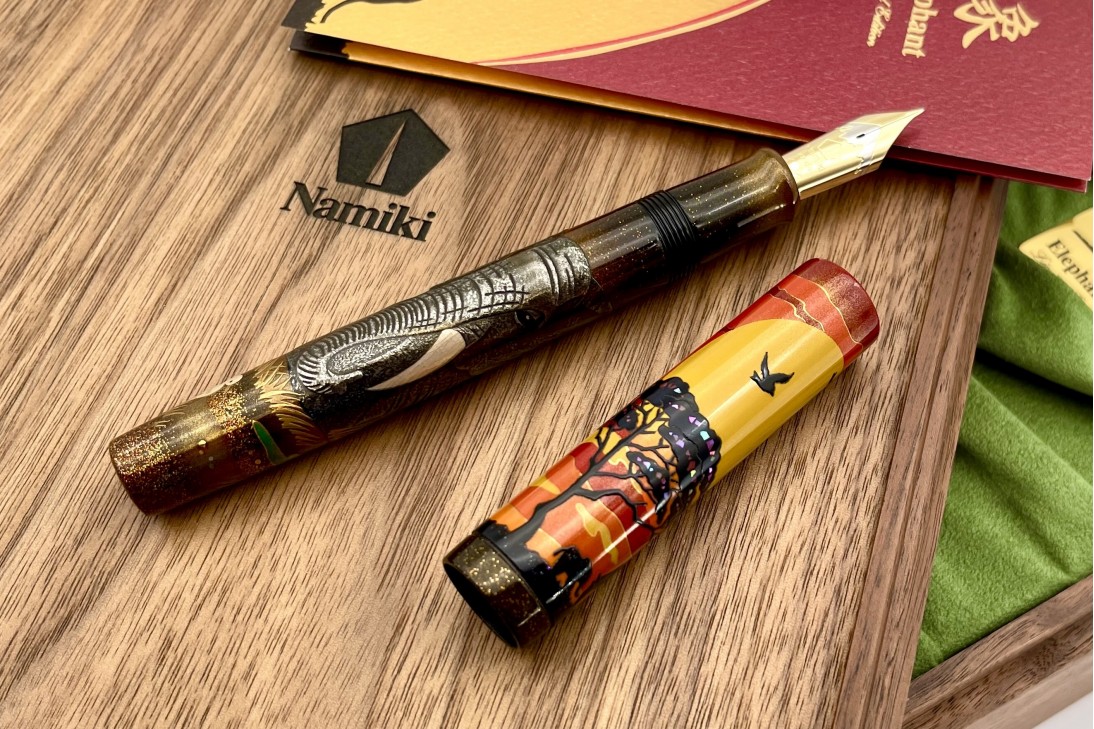 Namiki Limited Edition 2022 Emperor Elephant Maki-e Fountain Pen