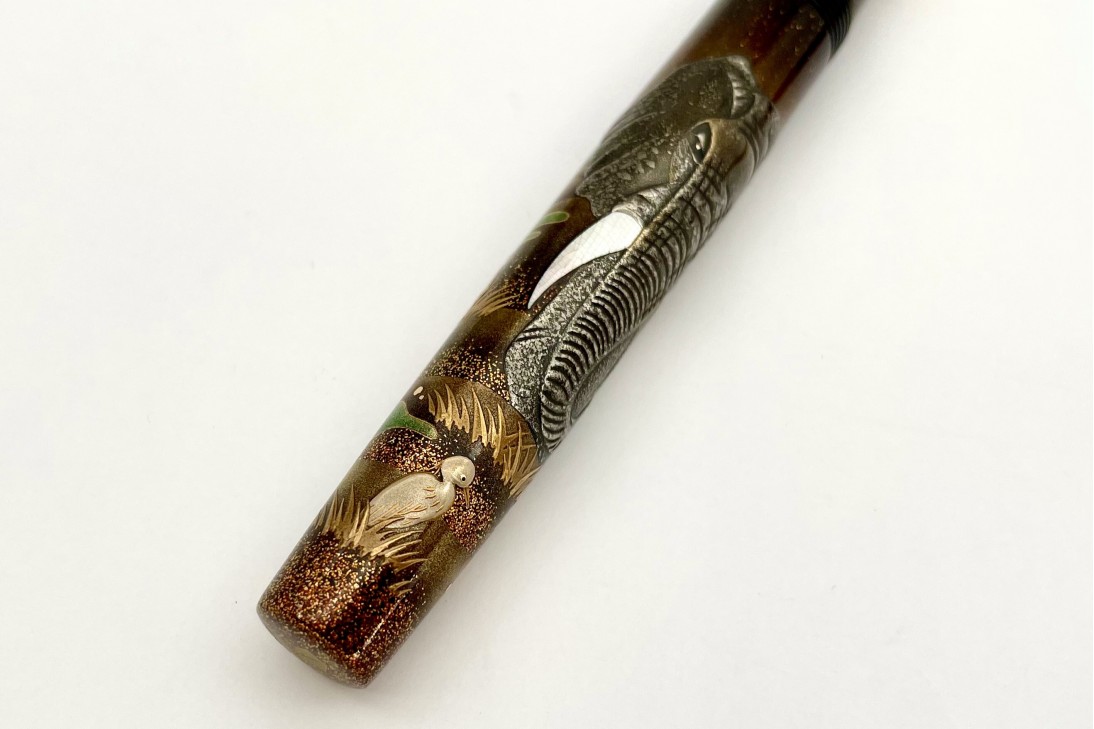 Namiki Limited Edition 2022 Emperor Elephant Maki-e Fountain Pen