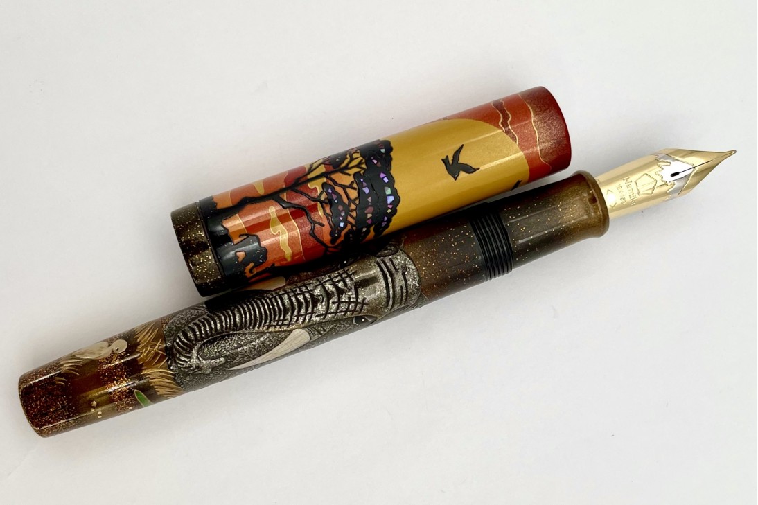 Namiki Limited Edition 2022 Emperor Elephant Maki-e Fountain Pen