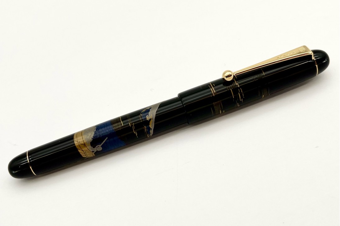 Namiki Nippon Art Makie Mt Fuji and Boat Roller Ball Pen