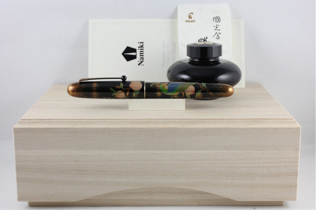 Namiki Yukari Royale Parrot with Peach Fountain Pen