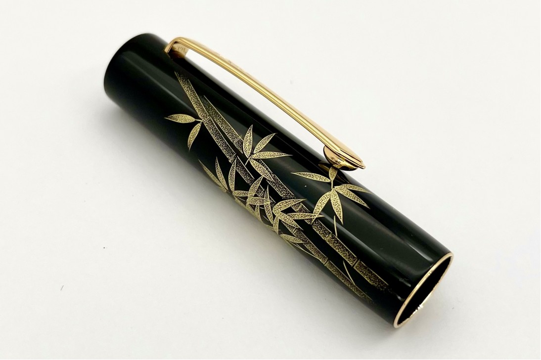 Namiki Yukari Chinkin Bamboo and Sparrow Fountain Pen