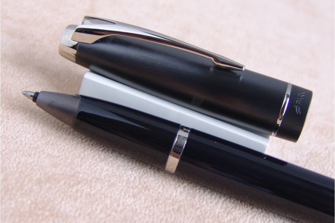 Parker 100 Cobalt Black ST Roller Ball Pen