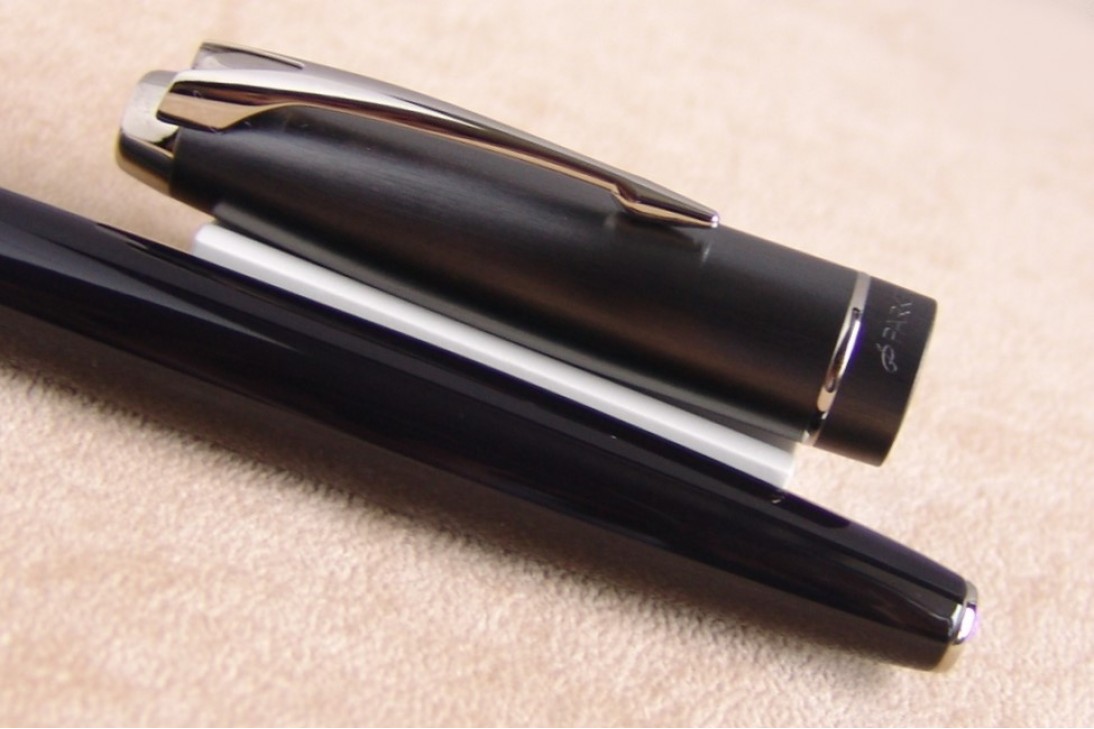 Parker 100 Cobalt Black ST Roller Ball Pen