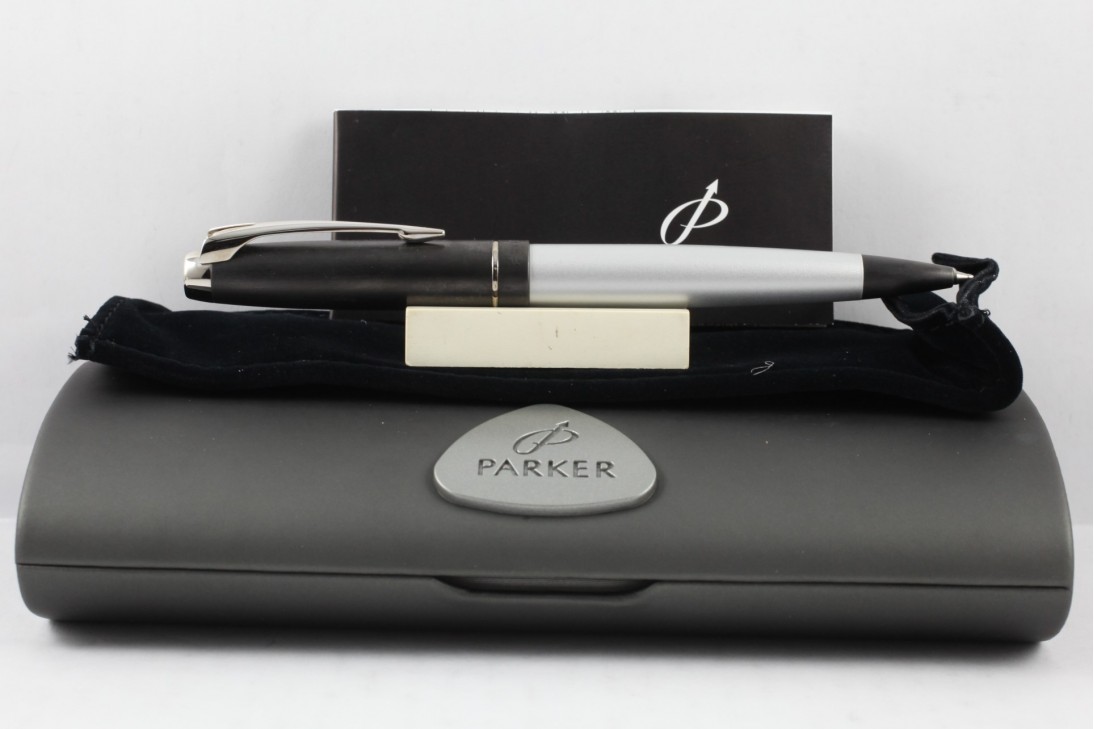 Parker 100 Silver Grey ST Ball Pen