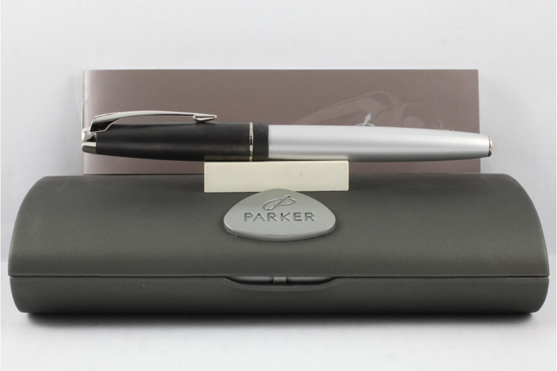 Parker 100 Silver Grey ST Roller Pen