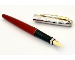 Parker Jotter National Collection China Red GT Fountain Pen