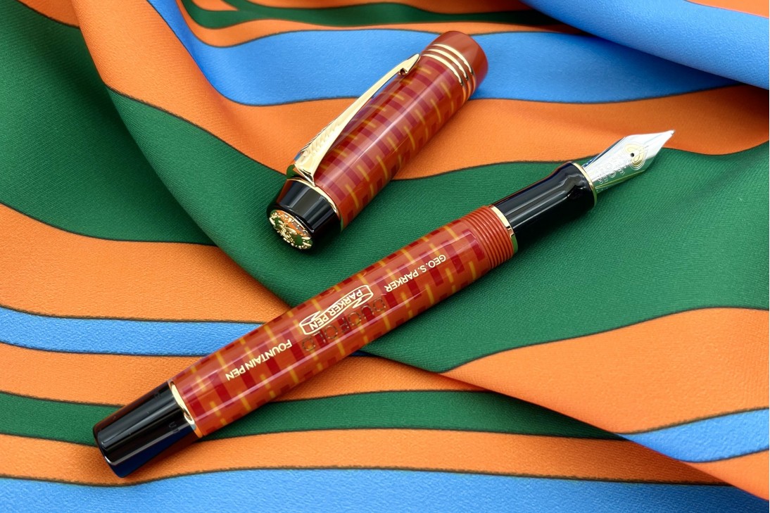 Parker Special Edition Duofold 100th Anniversary Big Red Fountain Pen