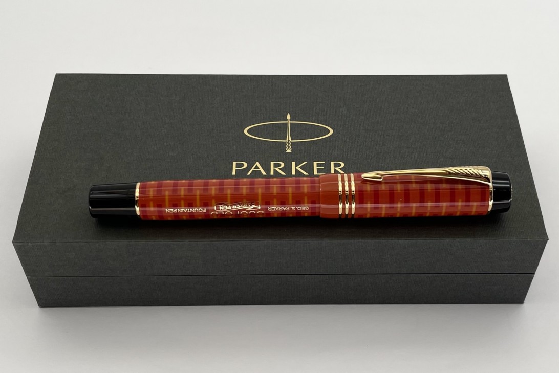 Parker Special Edition Duofold 100th Anniversary Big Red Fountain Pen
