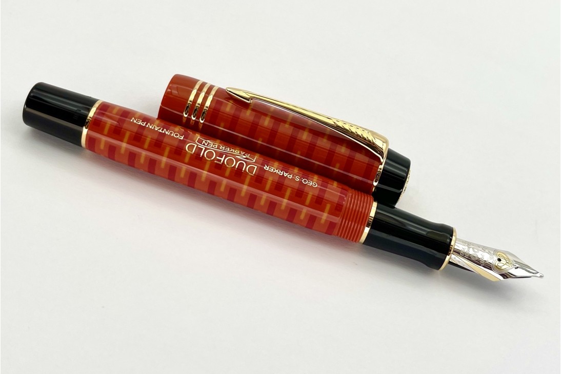 Parker Special Edition Duofold 100th Anniversary Big Red Fountain Pen