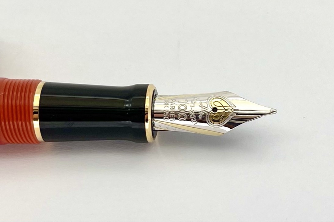 Parker Special Edition Duofold 100th Anniversary Big Red Fountain Pen