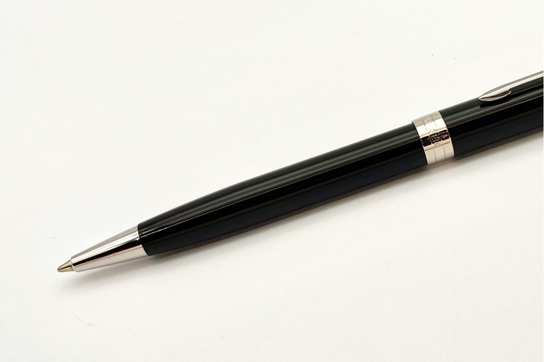 Parker 161950792 Sonnet Black Chrome Trim Ballpoint Pen