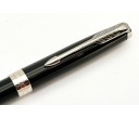 Parker 161950792 Sonnet Black Chrome Trim Ballpoint Pen