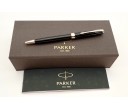 Parker 161950792 Sonnet Black Chrome Trim Ballpoint Pen