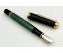 Pelikan M1000 Green and Black Fountain Pen (New Logo)