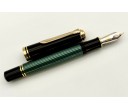 Pelikan M1000 Green and Black Fountain Pen (New Logo)