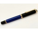 Pelikan Souveran M400 Blue and Black Fountain Pen (Old Logo)