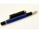 Pelikan Souveran M400 Blue and Black Fountain Pen (Old Logo)