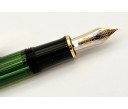 Pelikan Souveran M400 Green and Black Fountain Pen (Old Logo)